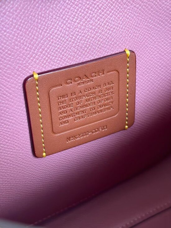 COACH Mollie 25 Heart Pendant - Picture 7 of 9